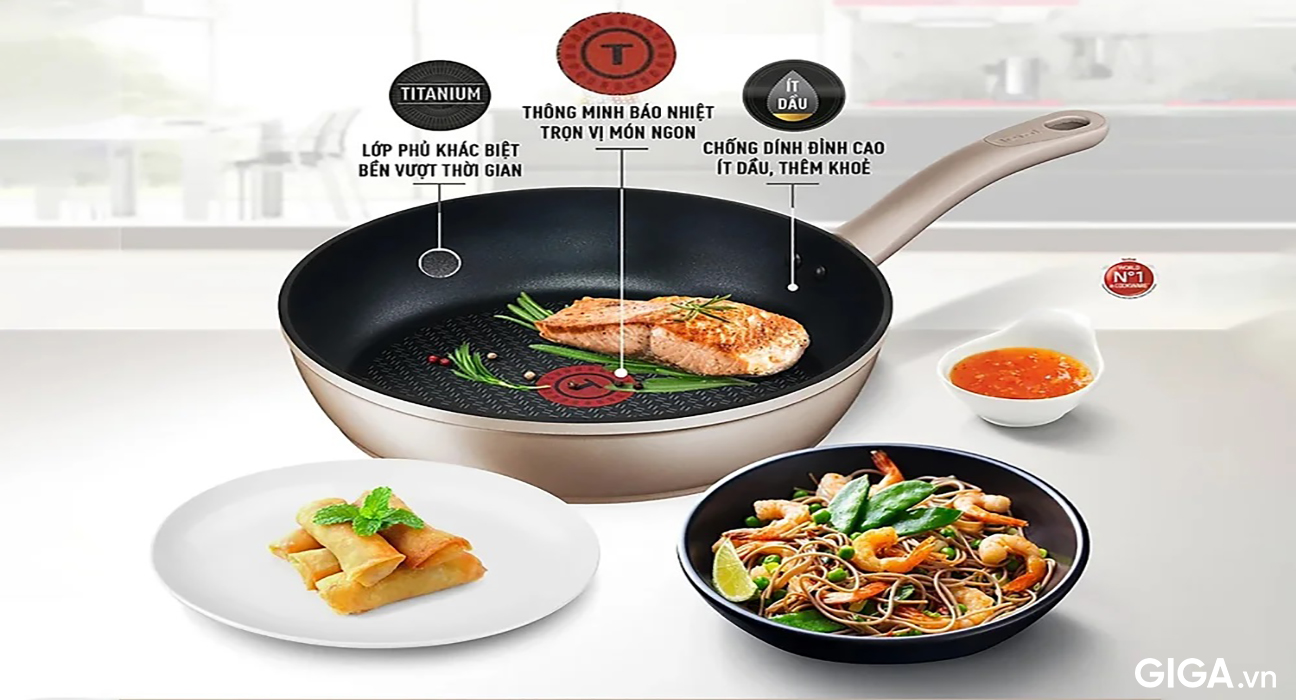 Chảo chiên Tefal Sensations H9100514 giá tốt