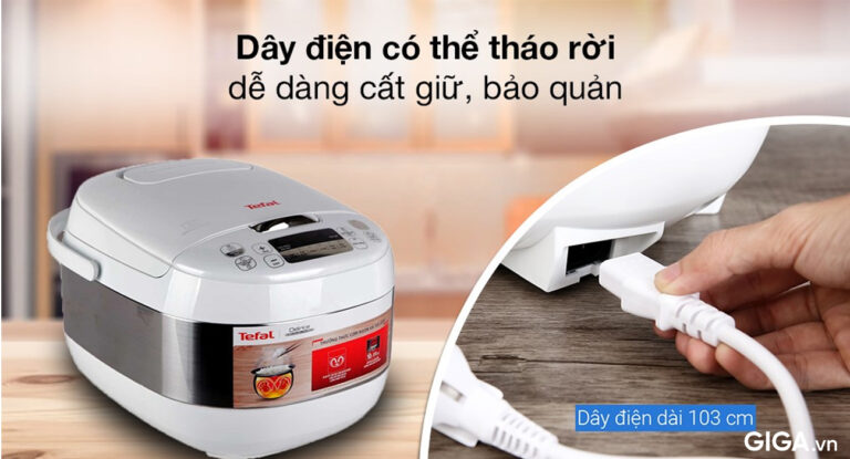 Nồi cơm điện Tefal RK752168 1.8 lít