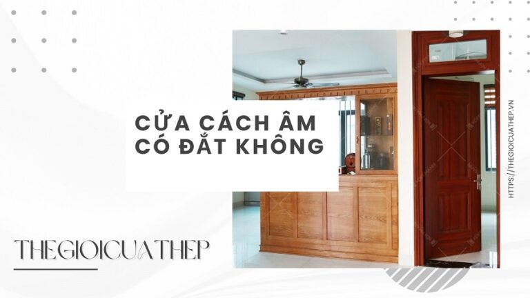 cửa cách âm có tốt không